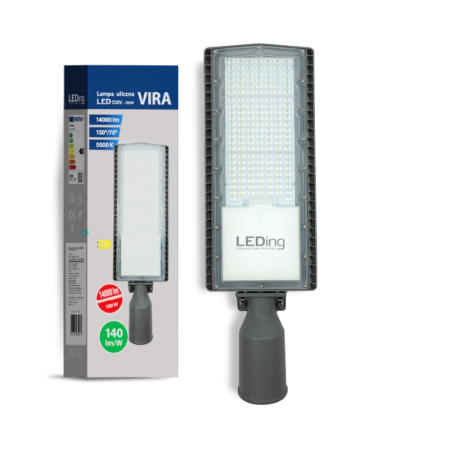 Lampa uliczna LED 80W 230V 11700lm 5000K VIRA