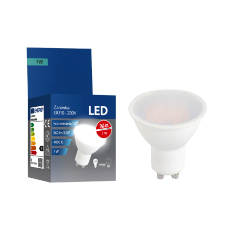 Żarówka LED GU10 7W 230V 560lm 4000K