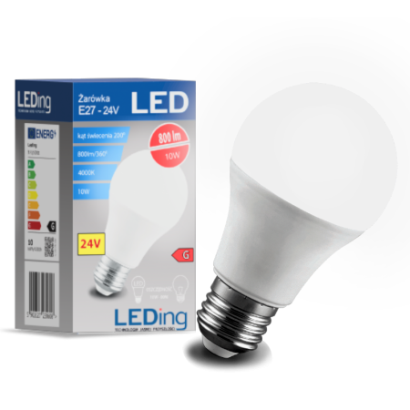 Żarówka LED 10W 12/24V AC/DC 4000K