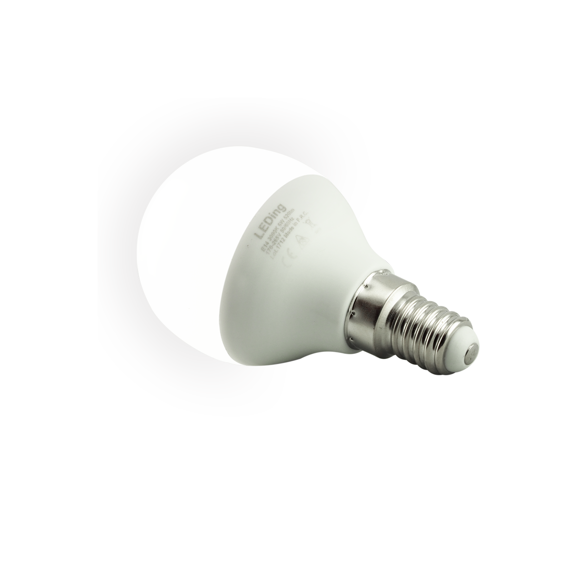 Żarówka LED E14 6W 230V 3000K pół bańka