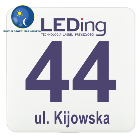 Plafon dwustrumieniowy LED 4W po zmierzchu 24W po rozświetleniu MV 230V PLAZA