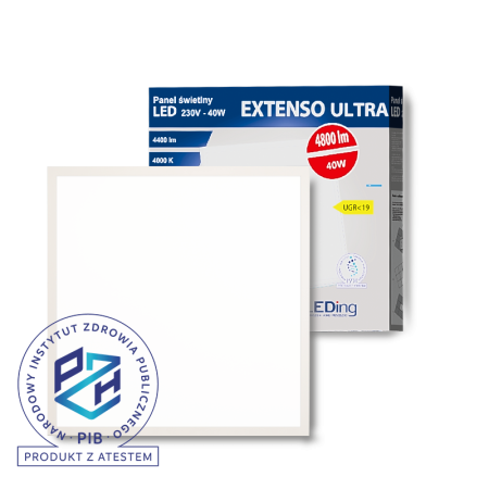 Panel LED 60x60 40W 230V 4000K EXTENSO ULTRA