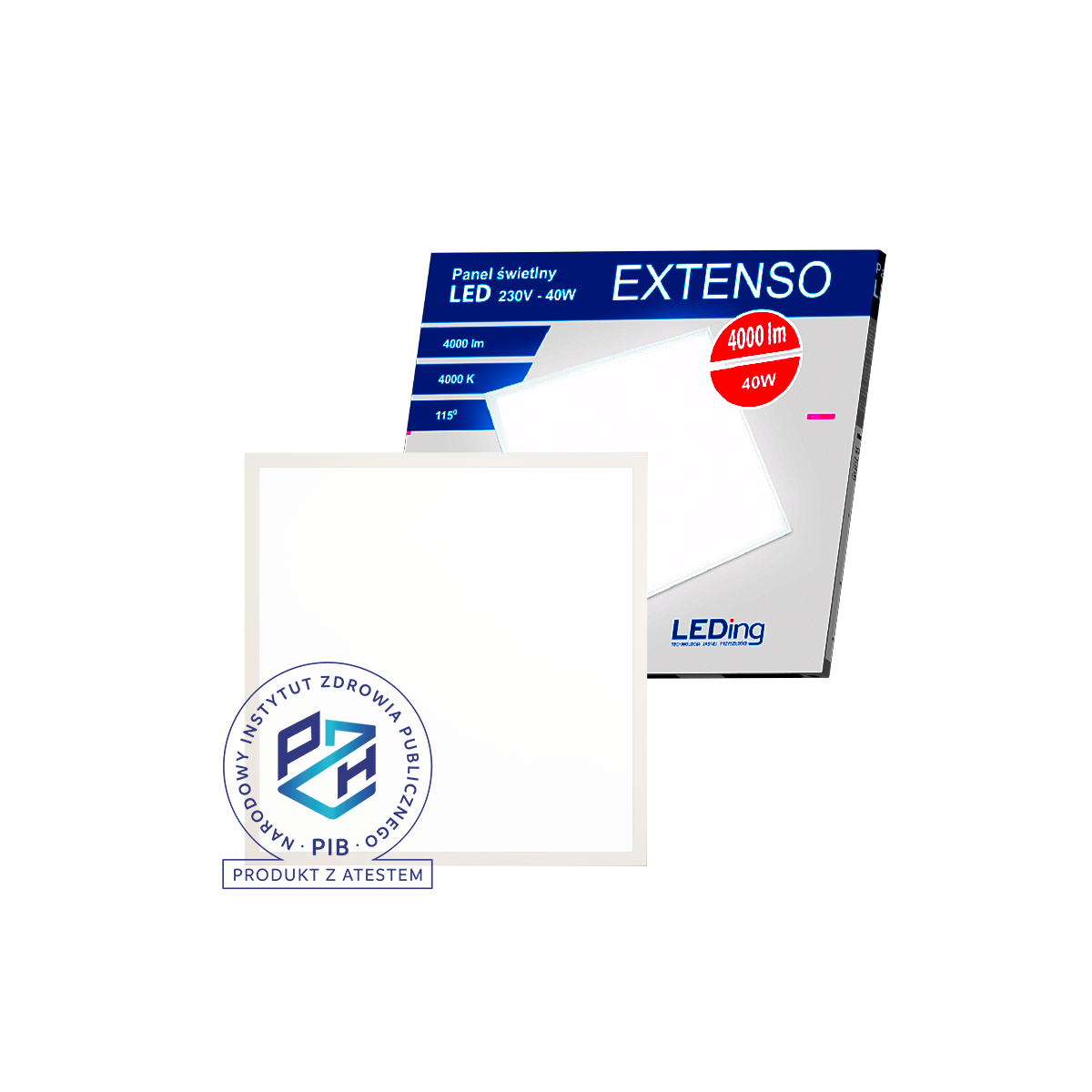 Panel LED 60x60 40W 230V 4000K EXTENSO Panel LED 60x60 40W 230V 4000K EXTENSO