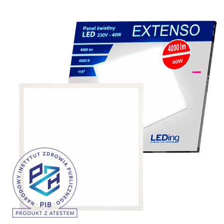 Panel LED 60x60 40W 230V 3000K EXTENSO