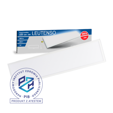 Panel LED 30x120 40W 7200lm 4000K LEUTENSO 2