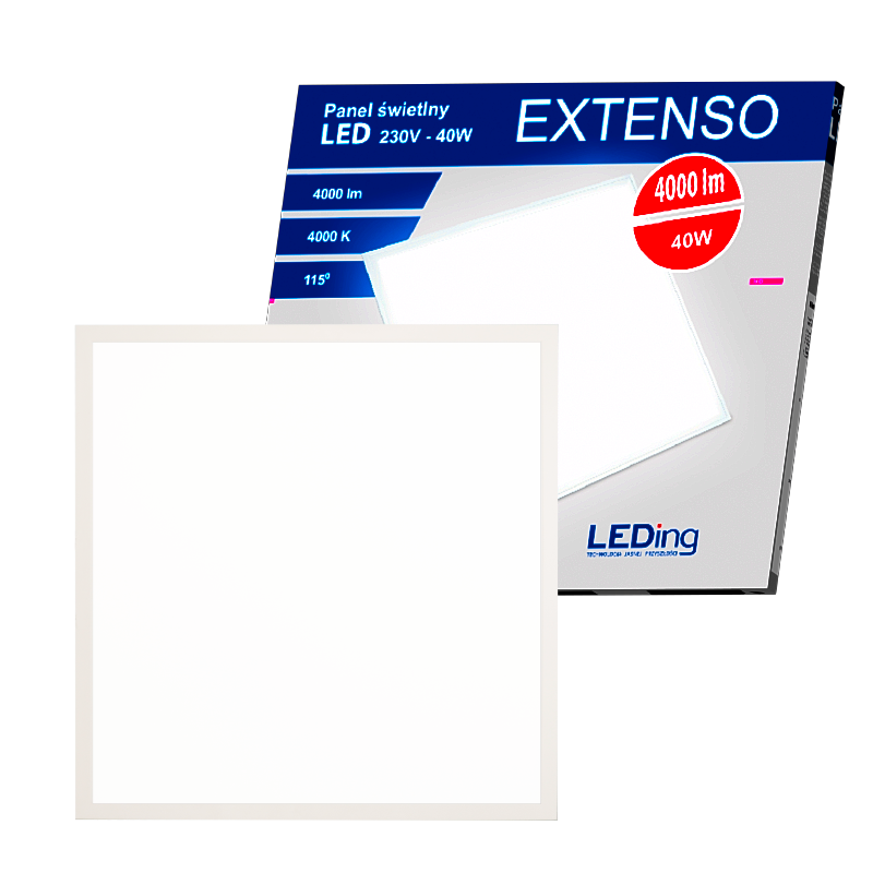 Panel LED Extenso backlight