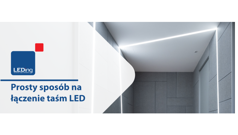 Szybkie połączenie taśm LED