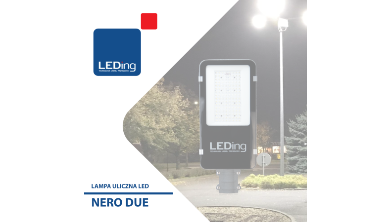 Lampa uliczna NERO DUE LED Lampa uliczna NERO DUE LED